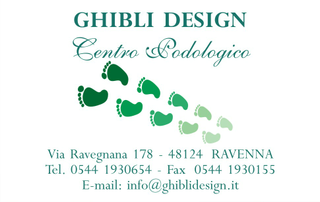 Ghibli Design - Biglietto personalizzabile,  #1027 - fronte - pedicure, podologia, podologo, podologico, piedi, orma, impronta, salute