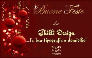 Ghibli Design - Cartolina con immagini natalizie o pasquali, per San Valentino, ecc.,  #1464 - fronte - natale buone feste anno nuovo