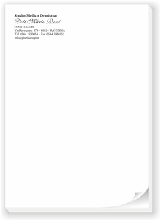Ghibli Design - Blocco A5 in nero,  #1772 - ricettario blocco note appunti ricette ricetta studio medico dentistico dentista ambulatorio veterinario