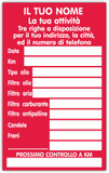 Ghibli Design Etichette cambio-olio N°2011