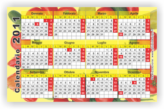 Ghibli Design - Biglietto personalizzabile,  #2198 - indietro - frutta verdura fresca fruttivendolo cornice peperoni pomodori  cetrioli giallo