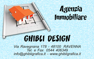 Ghibli Design - Biglietto personalizzabile,  #22 - fronte - 2903, 3d, agente, agenzia, agenzie, architetto, azzurro, casa, casetta, edificio, geometra, immobile, immobiliare, immobiliari, modellino, piantina, studio, tecnico, tetto, villa, villetta