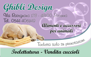 Ghibli Design - Biglietto personalizzabile,  #222 - fronte - 3504, 222, cucciolo, cane, cagnolino, toeletta, toelettatura, vendita cuccioli, animali, labrador, addormentato, relax, dolcezza,