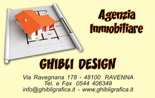 Ghibli Design - Biglietto personalizzabile,  #25 - fronte - villa, villetta, casa, casetta, tetto, modellino 3d, piantina, immobile, edificio, agenzia immobiliare, agenzie immobiliari, agente immobiliare, geometra, architetto, studio tecnico, plus