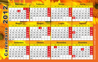 Ghibli Design - Biglietto personalizzabile,  #2519 - indietro - 3302, 2519, fiori, piante, fiorista, fioraio, vivaio, girasole, girasoli, petali, primo piano, giallo, arancione