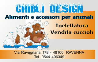 Ghibli Design - Biglietto personalizzabile,  #278 - fronte - cane, cagnolino, vasca, schiuma, toelettatura, animali
