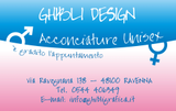 Ghibli Design Biglietto personalizzabile N°297
