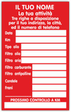 Ghibli Design Etichette cambio-olio N°318