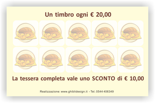 Ghibli Design - Biglietto personalizzabile,  #3532 - indietro - 4138, 3532, pane, giallo, marrone, bianco