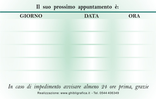 Ghibli Design - Biglietto personalizzabile,  #414 - indietro - 2513, 414, bastone, caduceo, dentista, dentisti, medico, serpenti, verde