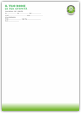 Ghibli Design Carta da lettere formato A4 N°4834