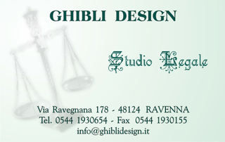Ghibli Design - Biglietto personalizzabile,  #490 - fronte - bilancia, giustizia, avvocato, studio legale, legge, plus
