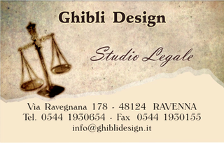 Ghibli Design - Biglietto personalizzabile,  #491 - fronte - 2978, 491, bilancia, giustizia, avvocato, studio legale, legge, plus