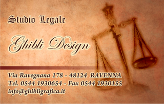 Ghibli Design - Biglietto personalizzabile,  #492 - fronte - 2983, 492, bilancia, giustizia, avvocato, studio legale, legge, plus
