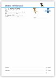 Ghibli Design Carta da lettere formato A5 N°5330