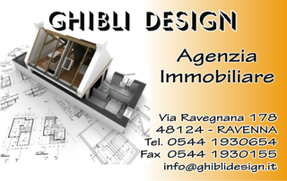 Ghibli Design - Biglietto personalizzabile,  #637 - fronte - villa, villetta, appartamento, casa, piantina, pianta, modello, modellino, agenzia immobiliare, architetto, arredamento, basic