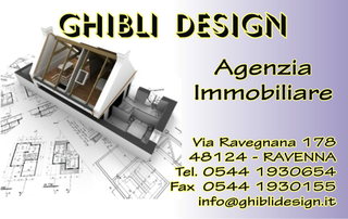 Ghibli Design - Biglietto personalizzabile,  #638 - fronte - villa, villetta, appartamento, casa, piantina, pianta, modello, modellino, agenzia immobiliare, architetto, arredamento, basic
