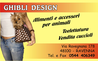 Ghibli Design - Biglietto personalizzabile,  #654 - fronte - 3603, 654, cucciolo, cuccioli, cane, yorkshire terrier, vendita animali, toelettatura, plus
