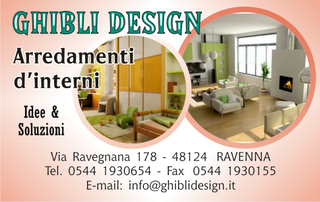 Ghibli Design - Biglietto personalizzabile,  #665 - fronte - 1704, 665, arredamento, salotto, moderno, camera, arredamenti, interno, interni, basic