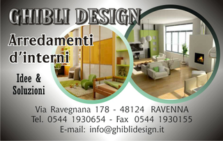Ghibli Design - Biglietto personalizzabile,  #669 - fronte - arredamento, salotto, moderno, camera, arredamenti, interno, interni, basic