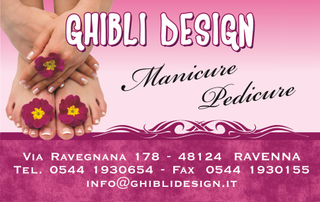 Ghibli Design - Biglietto personalizzabile,  #870 - fronte - 3189, 870, piedi, mani, smalto, fiori, rossi