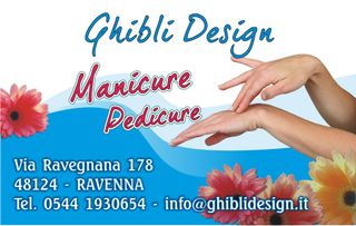 Ghibli Design - Biglietto personalizzabile,  #884 - fronte - 3196, mani, smalto, unghie, fiori