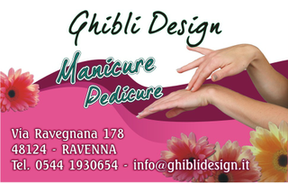Ghibli Design - Biglietto personalizzabile,  #885 - fronte - 3196, mani, smalto, unghie, fiori