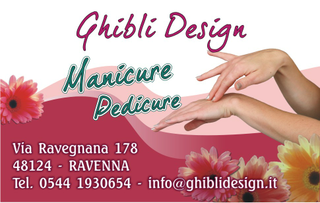 Ghibli Design - Biglietto personalizzabile,  #887 - fronte - 3196, mani, smalto, unghie, fiori