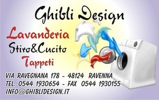 Ghibli Design - Biglietto personalizzabile,  #960 - fronte - 3208, biancheria, lavanderia, lavasecco, lavatrice, lilla, pulito, secco