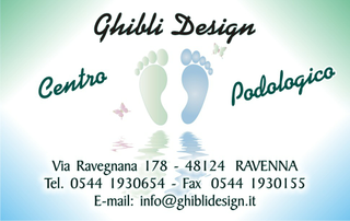 Ghibli Design - Biglietto personalizzabile,  #994 - fronte - 3215, 994, podologia, podologo, podologico, piedi, pedicure, impronta, orma, farfalla, salute